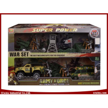 DIY Spielzeug Military Sets mit Krankenwagen und Reibung Spielzeug Auto